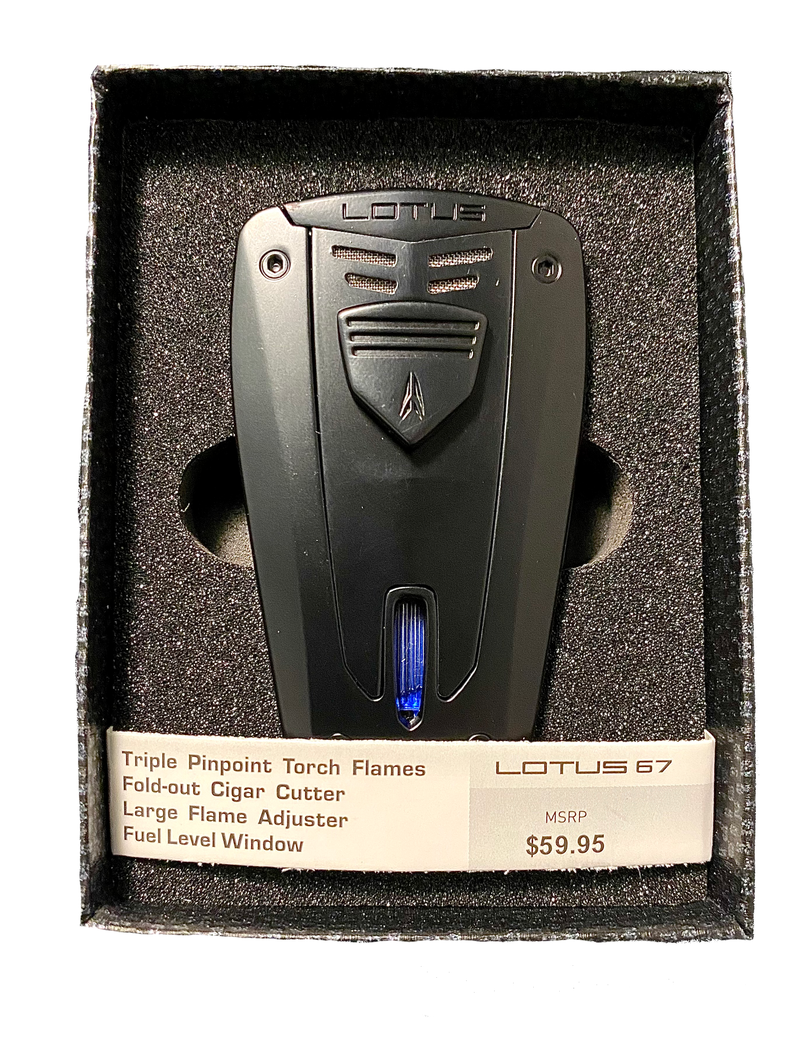 Lotus Fusion Triple Torch Lighter