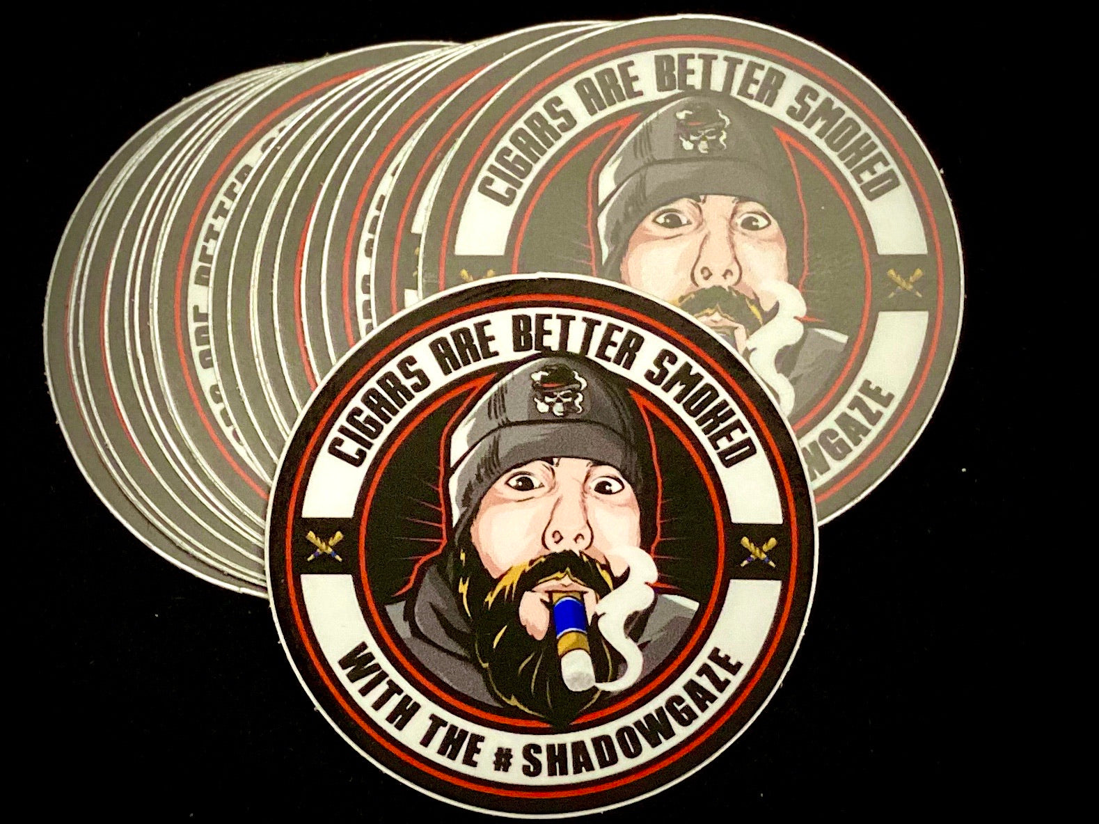 Shadow Smokers Legion #ShadowGaze Small Sticker