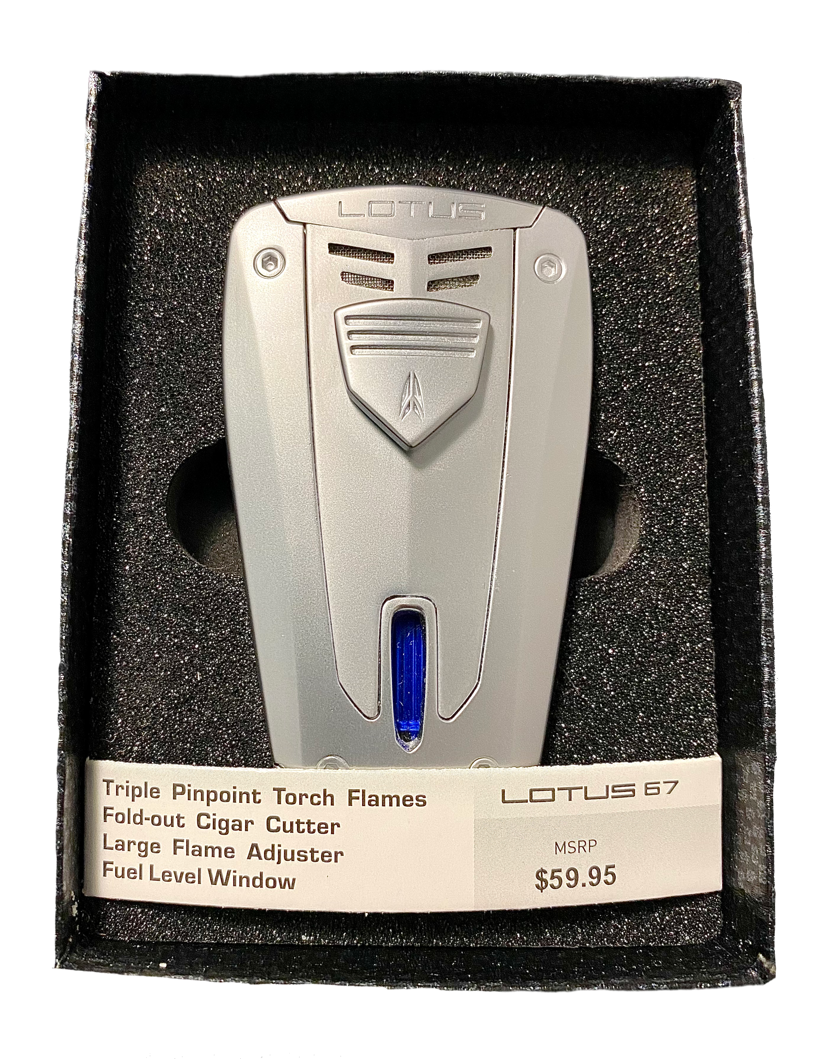 Lotus Fusion Triple Torch Lighter