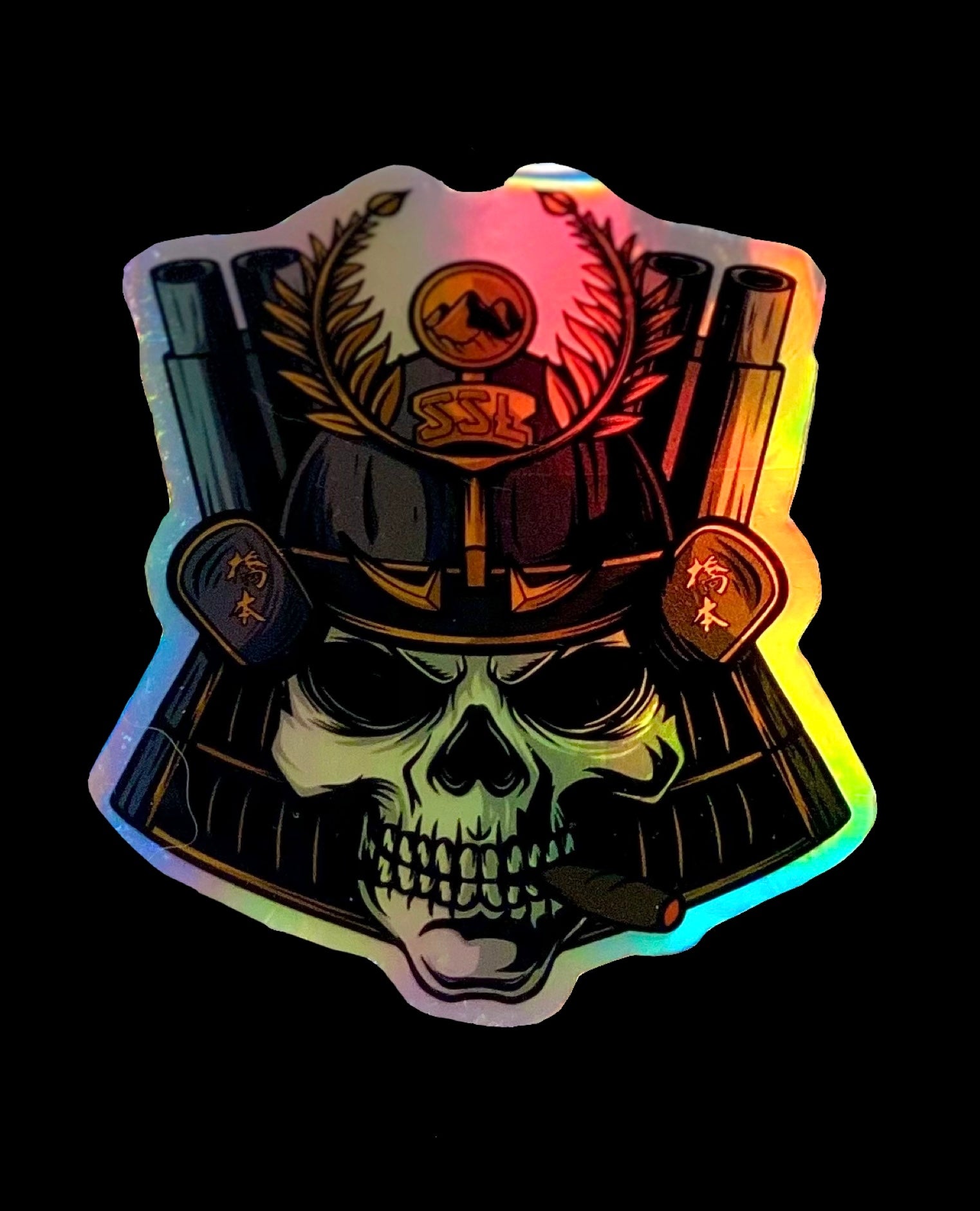 SSL x Hashimotorsports Holographic Sticker