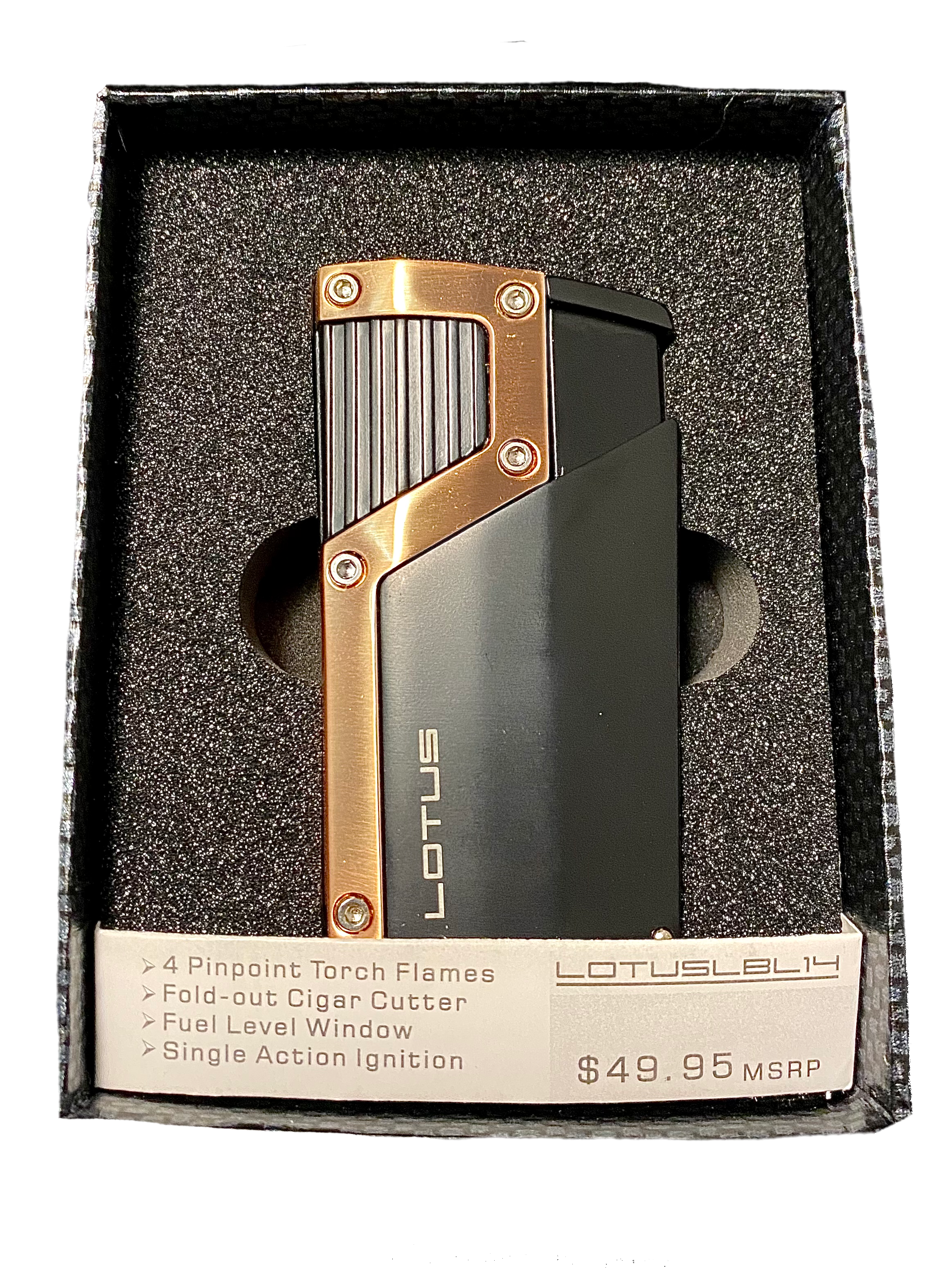 Lotus Czar Quad Torch Lighter