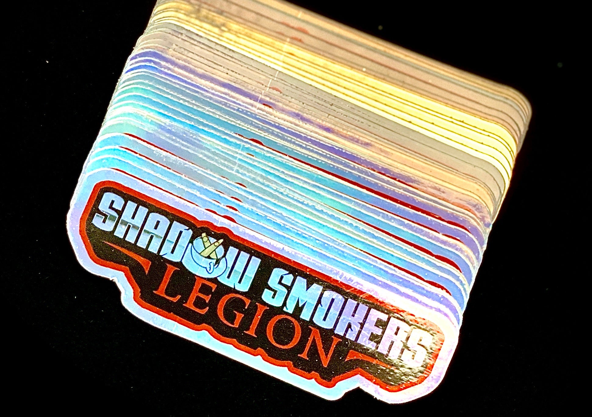 Shadow Smokers Legion Original Logo Holo Sticker