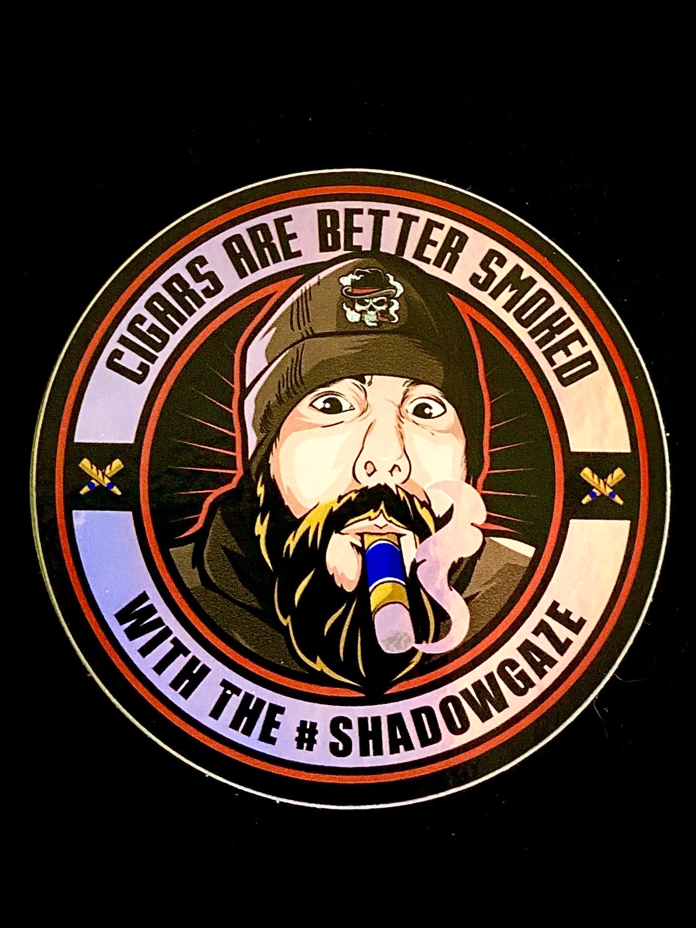 Shadow Smokers Legion #ShadowGaze Die Cut Holo Sticker